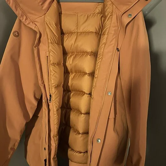 Marmot Yukon II Parka - Size L - Color Copper - Excellent Nearly New condition - Picture 2 of 9